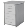 4005AN02V24-CAJONERA ROCADA 4 CAJONES AL/GRIS precio por 1 unidades