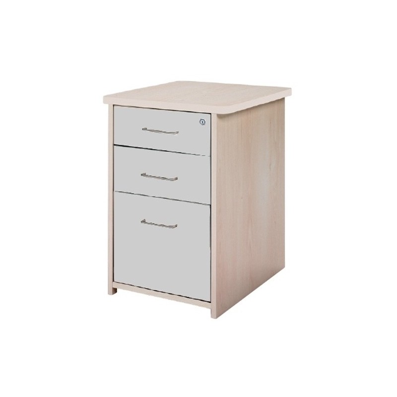 4006AA02-CAJONERA ROCADA 2 CAJONES+CARP. HAYA/GRI precio por 1 unidades