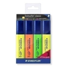 364-S WP4P-ROTUL. FLUOR. TEXTSURFER ESTUCHE 4 SURTI precio por 1 unidades