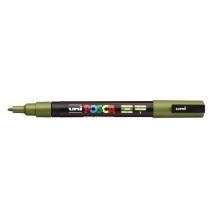 284919000-ROTUL.UNI-POSCA PC-3M  VERDE KAKI precio por 6 unidades