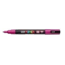 284935000-ROTUL.UNI-POSCA PC-3M  FUCSIA precio por 6 unidades