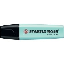 70/113-ROTUL.FLUOR STAB.BOSS 70  PAST. TURQUESA precio por 10 unidades