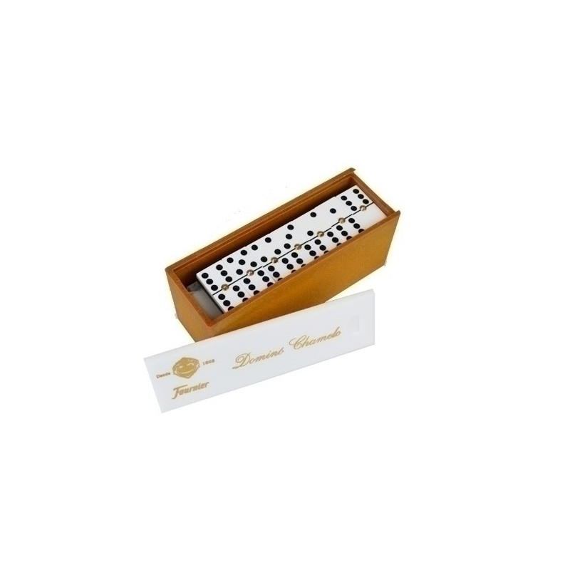 130012233-JUEGO DOMINO CHAMELO MARFILINA C/PLASTIC precio por 1 unidades