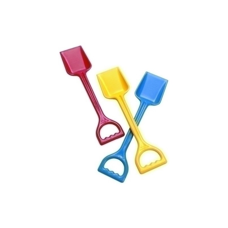 011153-PALA REFORZADA COLORES SURT. 40 CM precio por 6 unidades