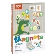 16816-JUEGO MAGNETICO APLI LETRAS 60 PIEZAS precio por 1 unidades