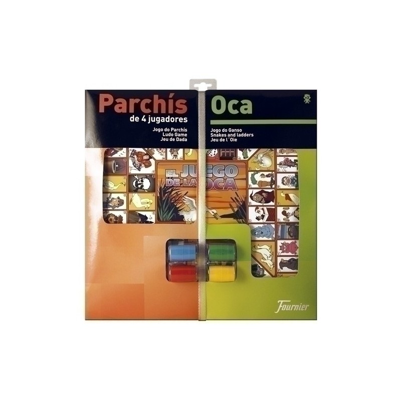 130012247-JUEGO PARCHIS OCA 40X40 CON ACCESORIOS precio por 1 unidades