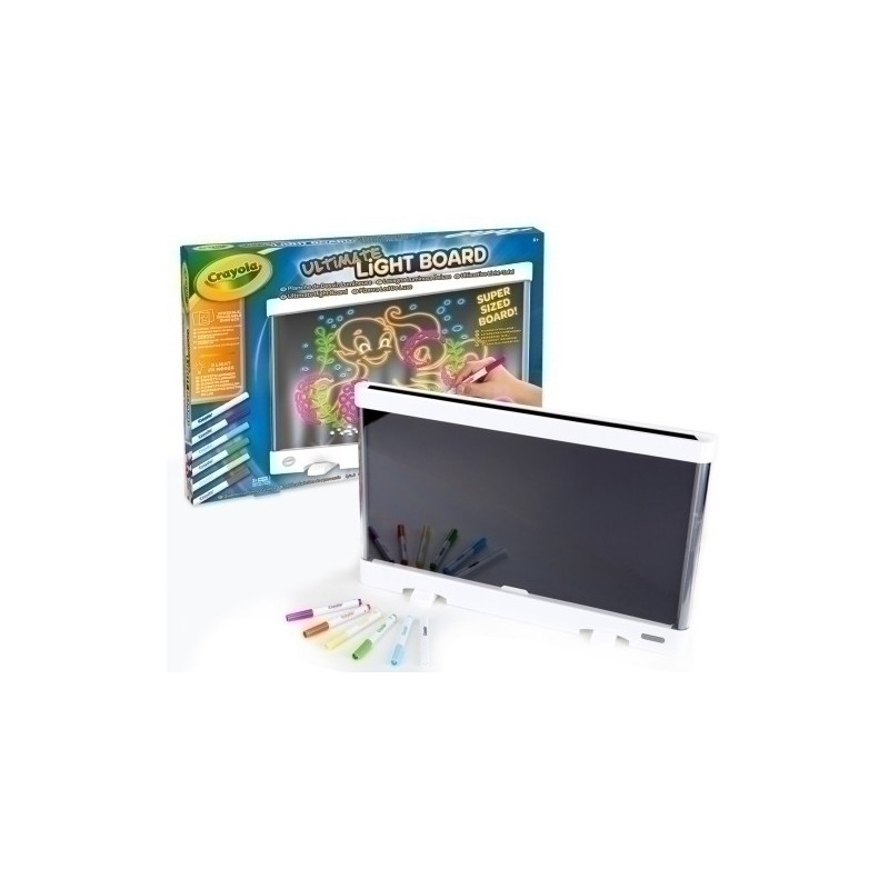 74-7504-JUEGO CRAYOLA PIZARRA LED DE LUXE precio por 1 unidades