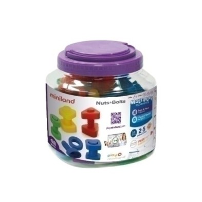 31721-JUEGO MINILAND TORNILLOS Y TUERCAS precio por 1 unidades