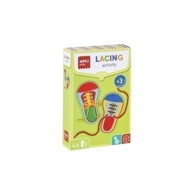 17533-JUEGO APLI ATA TUS ZAPATOS precio por 1 unidades