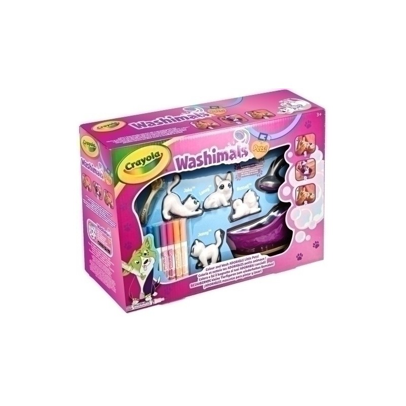 74-7453-JUEGO CRAYOLA WASHIMALS SET NUEVA BAÑERA precio por 1 unidades