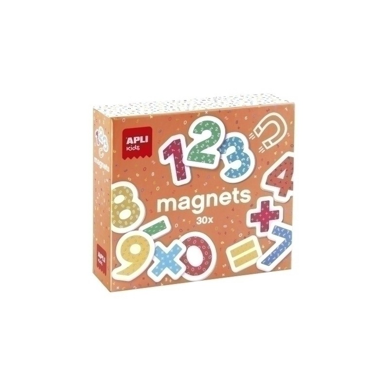 18885-JUEGO MAGNETICO APLI NUMEROS C/30 UND. precio por 1 unidades