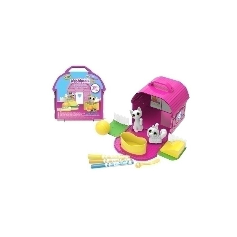 74-7432-JUEGO CRAYOLA WASHIMALS PARQUE DE JUEGOS precio por 1 unidades