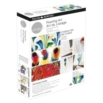 D196250003-SET DALER ROWNEY CREATIVO POURING precio por 1 unidades