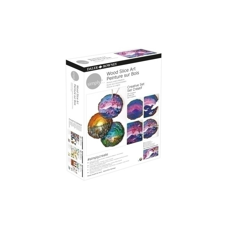 D196250004-SET DALER ROWNEY CREATIVO PINT.MADERA precio por 1 unidades