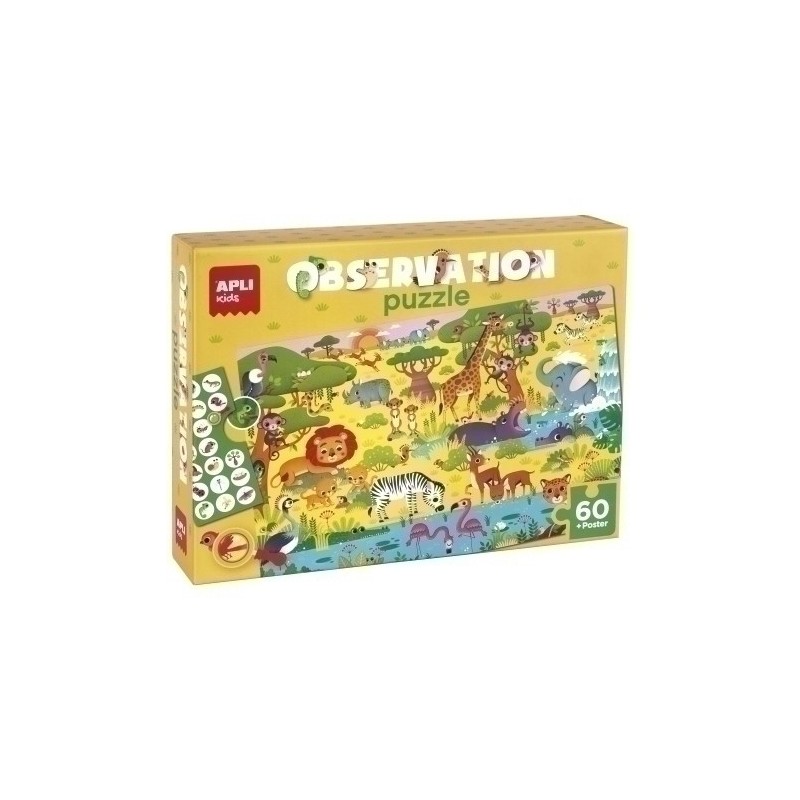 19221-JUEGO EDUC. APLI OBSERVACION SELVA precio por 1 unidades