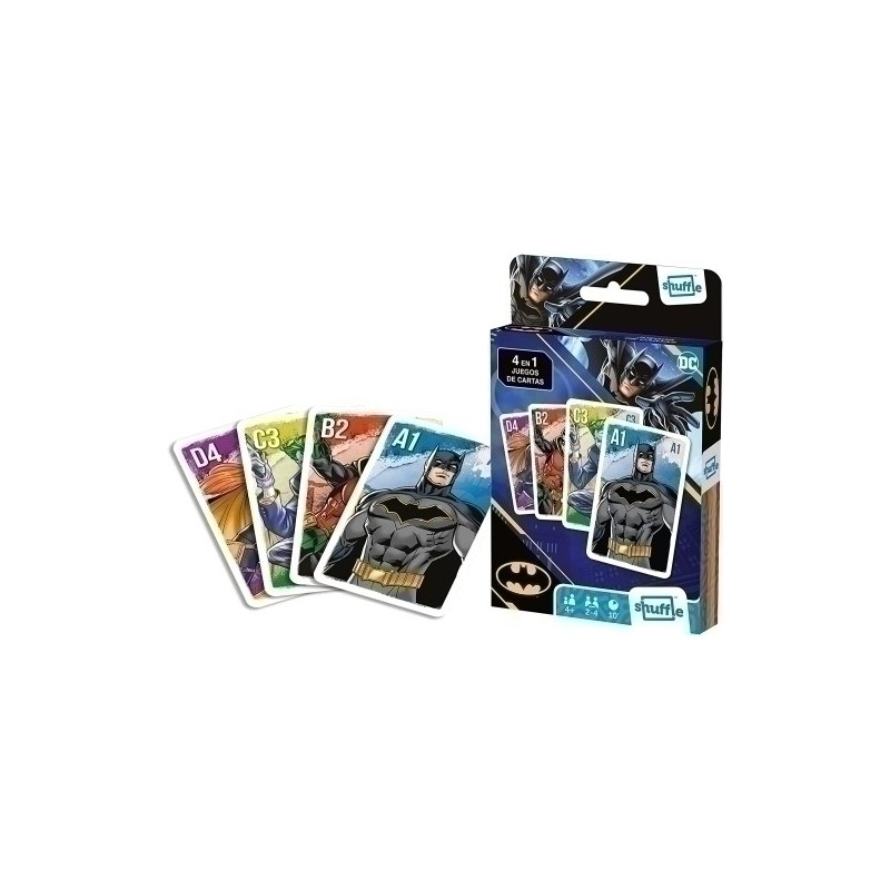 10028047-JUEGO CARTAMUNDI SHUFFLE BATMAN precio por 1 unidades