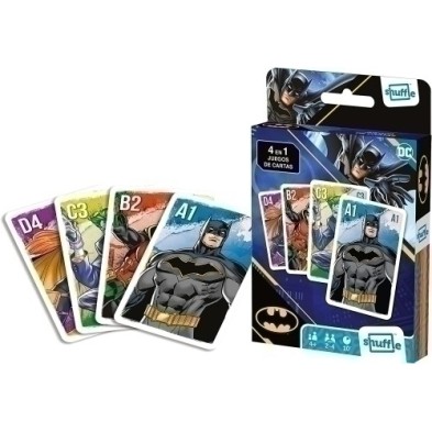 10028047-JUEGO CARTAMUNDI SHUFFLE BATMAN precio por 1 unidades