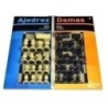 130012246-JUEGO AJEDREZ DAMAS 40 Cmt CON ACCESORIO precio por 1 unidades