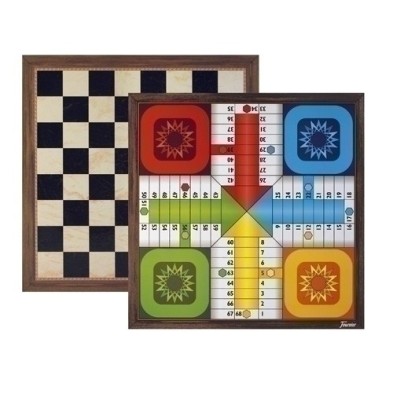 130012255/F30040-TABLERO PARCHIS 4 AJEDREZ DE 40 Cmts precio por 1 unidades