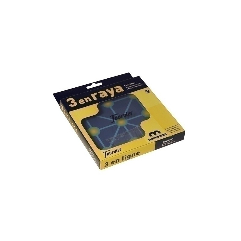 130012261/F32843-JUEGO MAGNETICO 3 EN RAYA 16 Cmts precio por 1 unidades