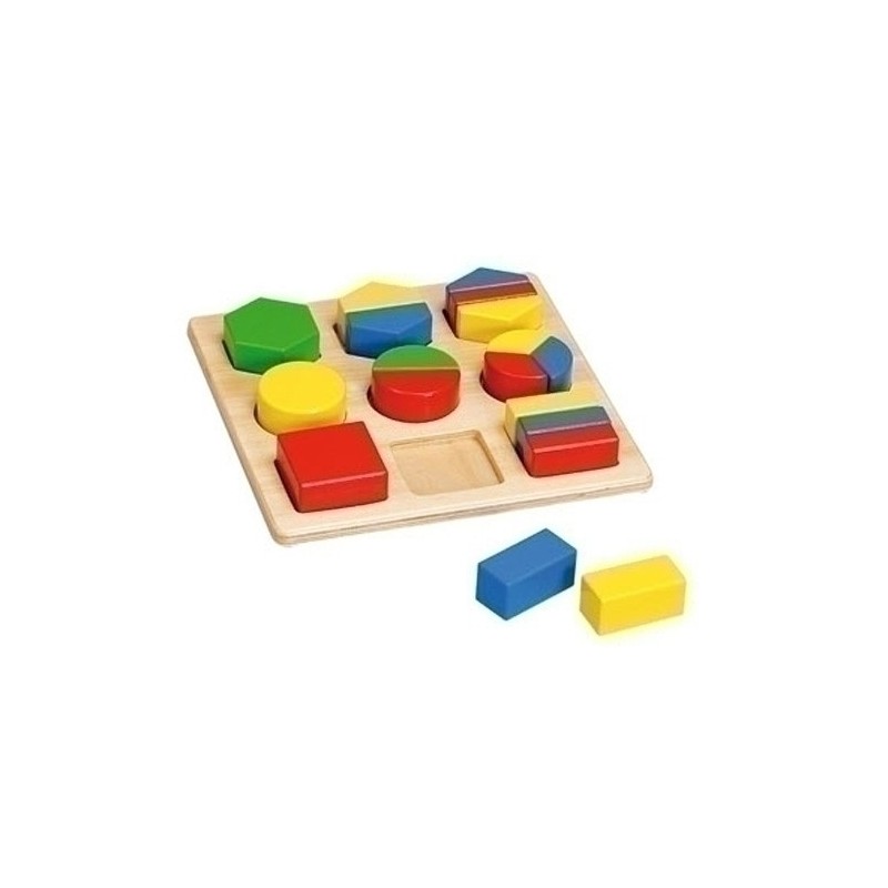 HJD93566/68030800-BLOQUE CONSTRUCCION MADERA SMART C/18 precio por 1 unidades