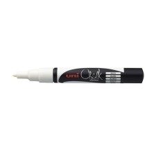 264721000-ROTUL.UNIBALL CHALK MARKER PWE-3MS BLANC precio por 12 unidades