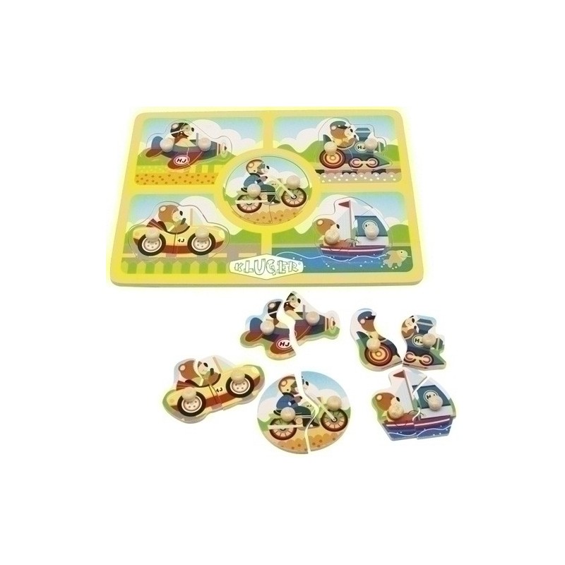 D11018-JUEGO KLUGER ENSARTE 10 PIEZAS VEHICULOS precio por 1 unidades