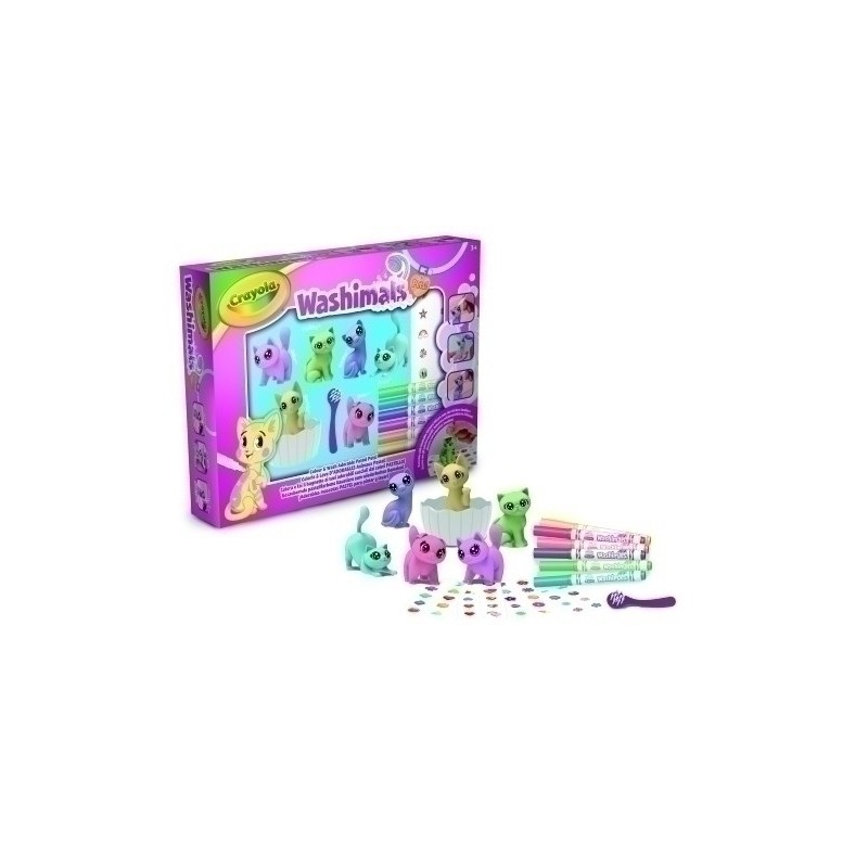 74-7515-JUEGO CRAYOLA WASHIMALS SET NUEVA BAÑERA precio por 1 unidades
