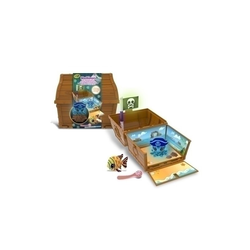 74-7510-JUEGO CRAYOLA WASHIMALS OCEAN GLOW PETS precio por 1 unidades