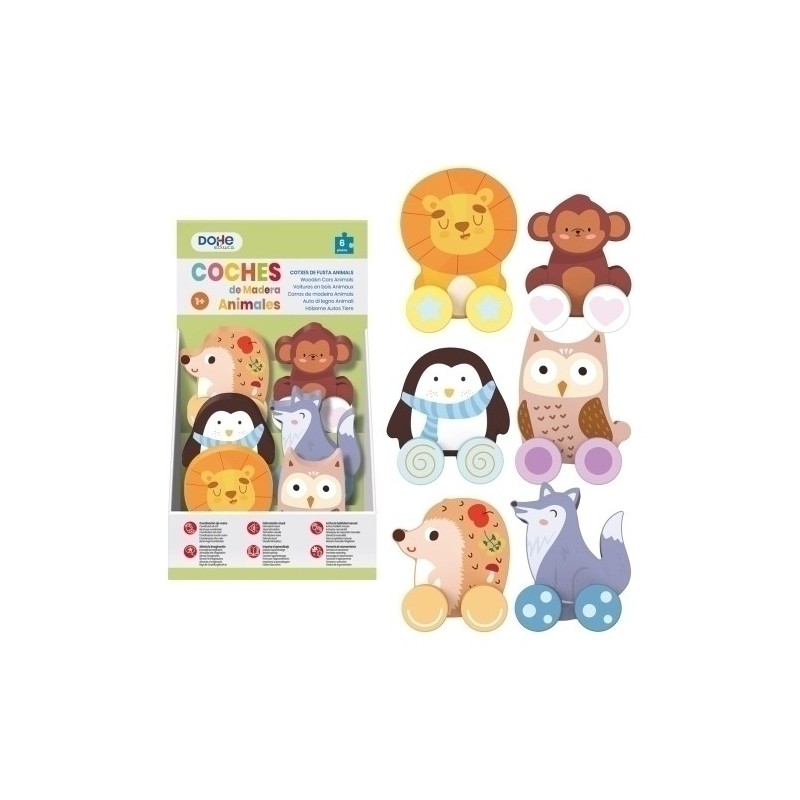 64002-JUEGO ARRASTRE ANIMALES DOHE EXP. 6 precio por 1 unidades