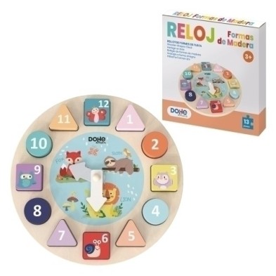 64009-JUEGO DOHE RELOJ FORMAS ENSARTABLES precio por 1 unidades