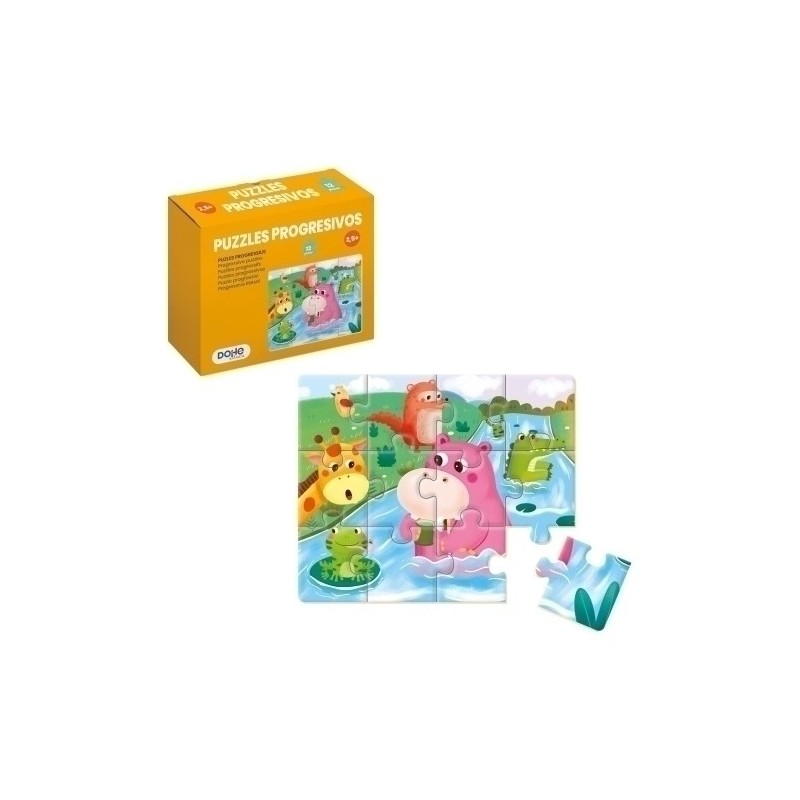 65003-PUZLE DOHE PROG. 12 piezas  + 30 MESES precio por 1 unidades