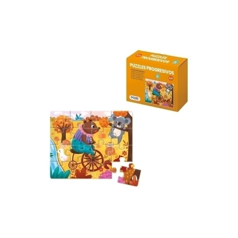 65004-PUZLE DOHE PROG. 16 piezas  + 30 MESES precio por 1 unidades