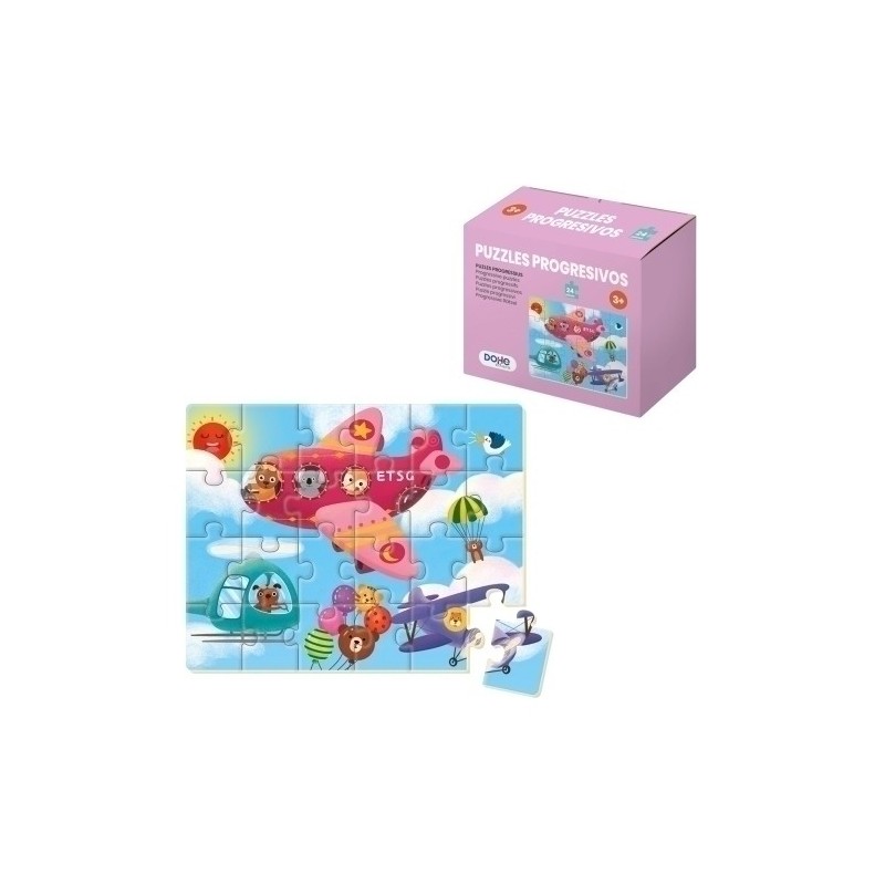65006-PUZLE DOHE PROG. 24 piezas  + 3 AÑOS precio por 1 unidades