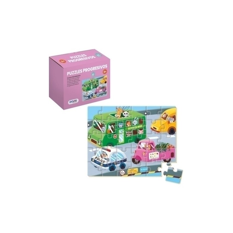 65007-PUZLE DOHE PROG. 30 piezas  + 3 AÑOS precio por 1 unidades