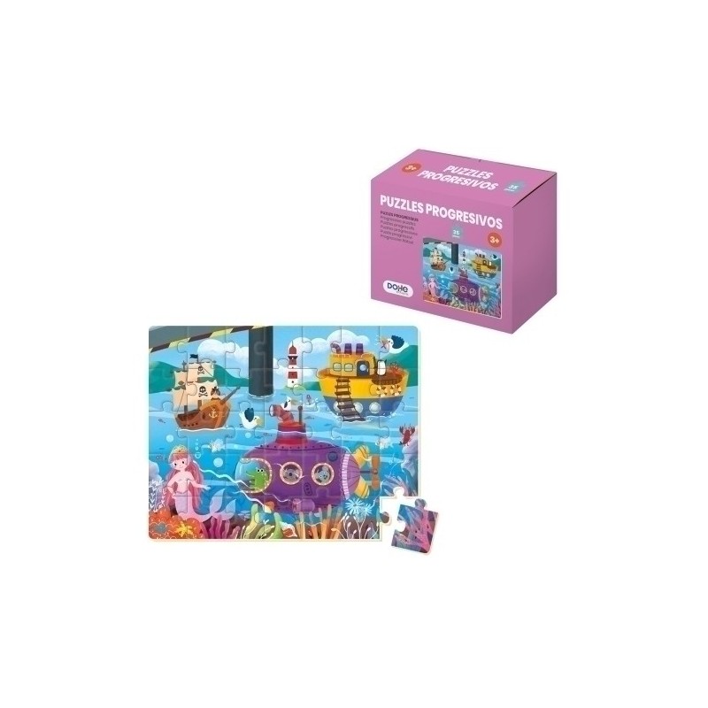 65008-PUZLE DOHE PROG. 35 piezas  + 3 AÑOS precio por 1 unidades