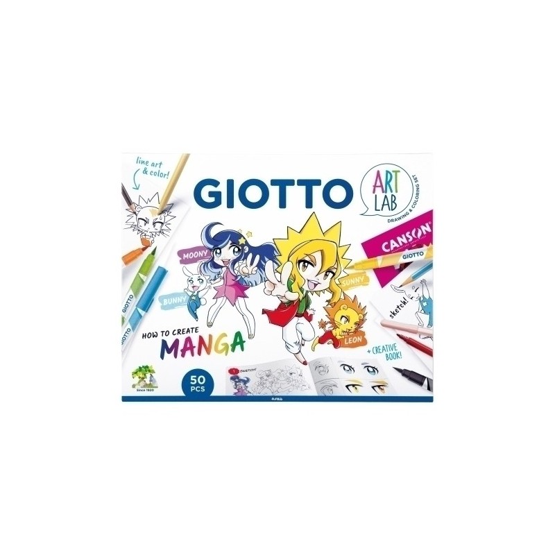 F582300-SET JUEGO GIOTTO ART LAB MANGA precio por 1 unidades