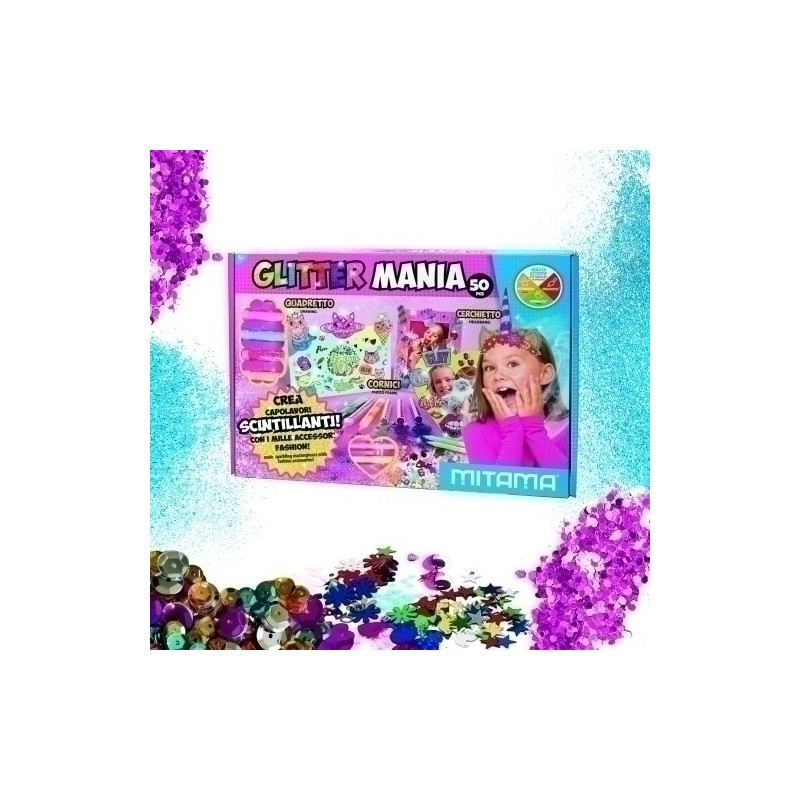 62528-JUEGO MITAMA GLITTER MANIA precio por 1 unidades