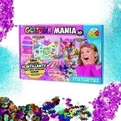 62528-JUEGO MITAMA GLITTER MANIA precio por 1 unidades