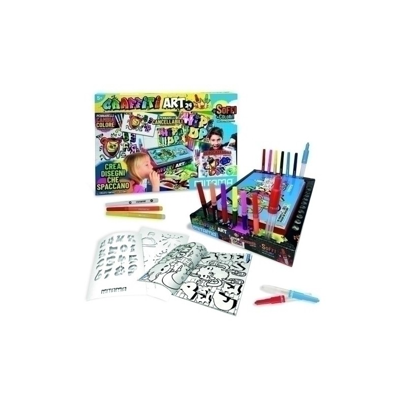 62866-JUEGO MITAMA GRAFFITI ART precio por 1 unidades