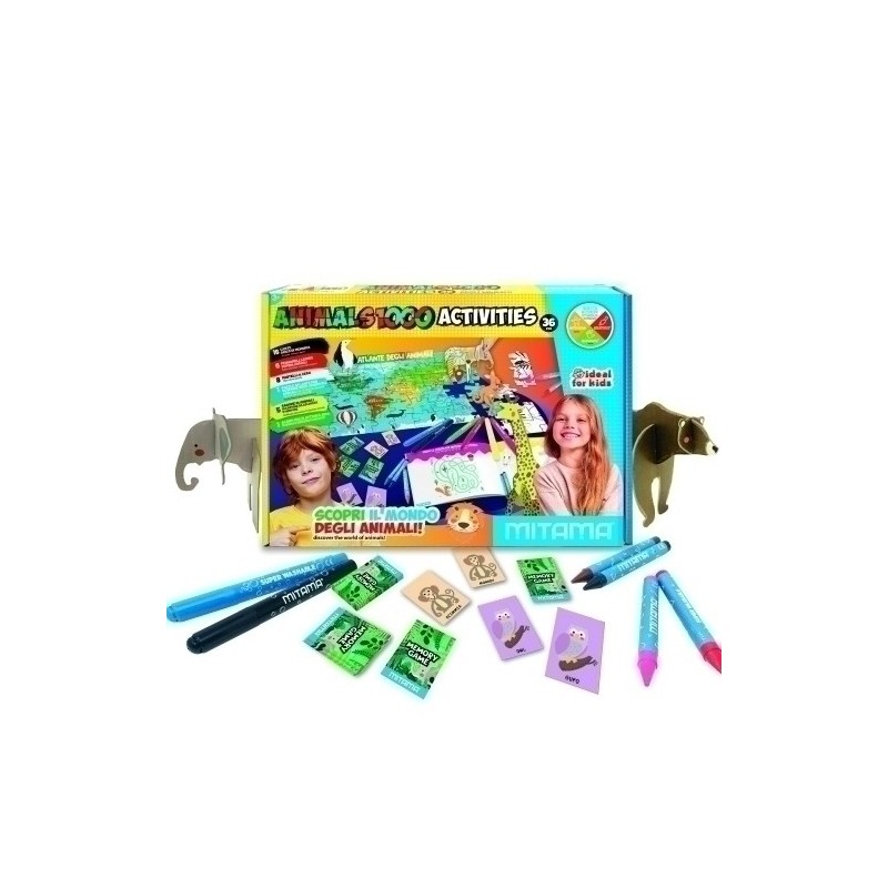 62884-JUEGO MITAMA 1000 ACTIVITIES ANIMALES precio por 1 unidades