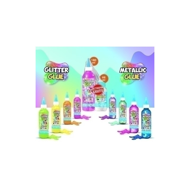 62882-JUEGO MITAMA SLIME KIT 2 pzs precio por 1 unidades