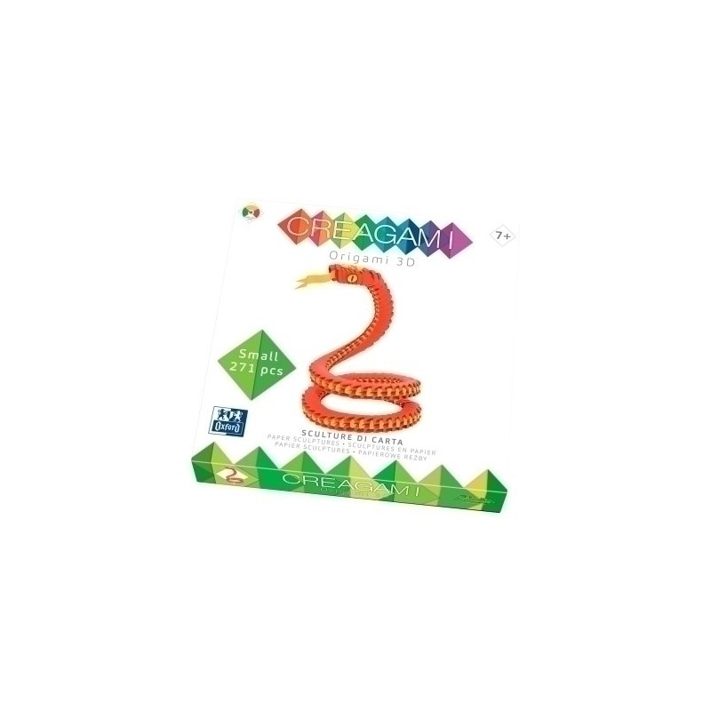 400192486-KIT OXFORD CREAGAMI ORIGAMI 3D SERPIENTE precio por 3 unidades