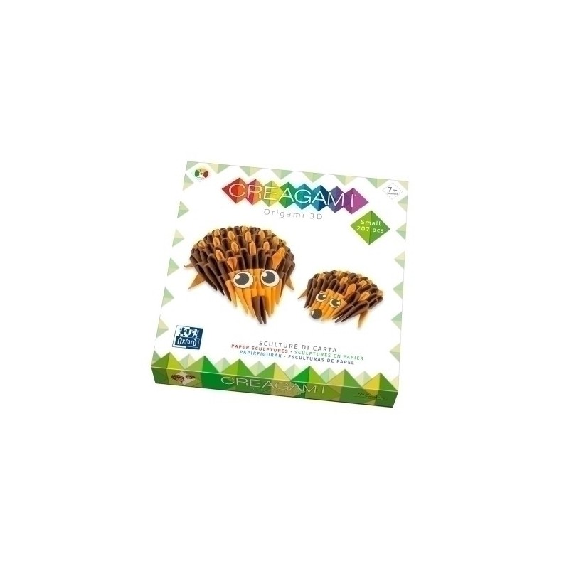 400192554-KIT OXFORD CREAGAMI ORIGAMI 3D ERIZO precio por 3 unidades