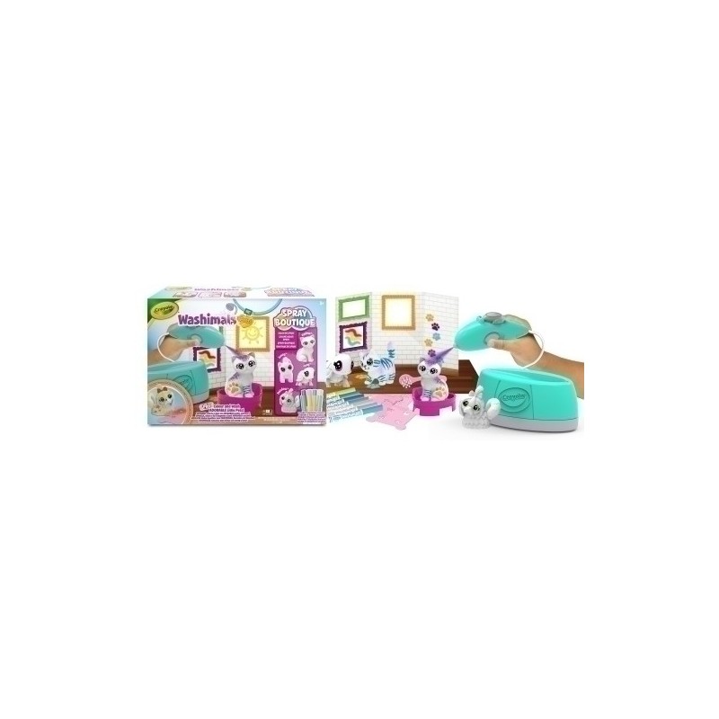 74-7517-JUEGO CRAYOLA WASHIMALS SPRAY BOUTIQUE precio por 1 unidades