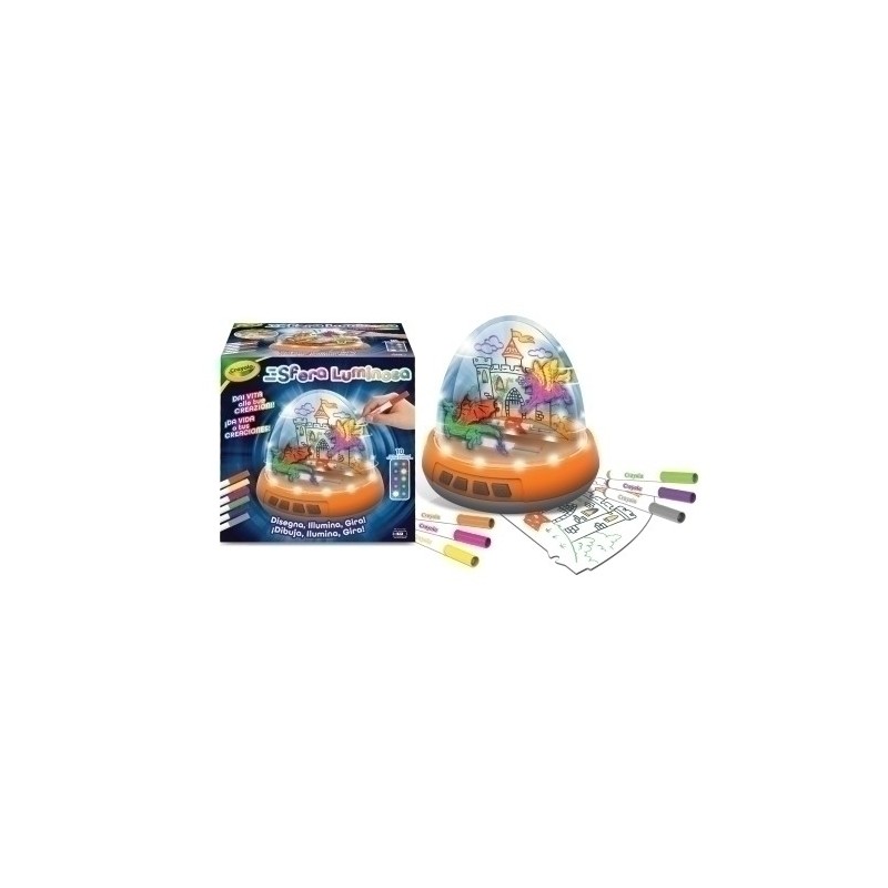 25-5985-JUEGO CRAYOLA ESFERA LUMINOSA precio por 1 unidades