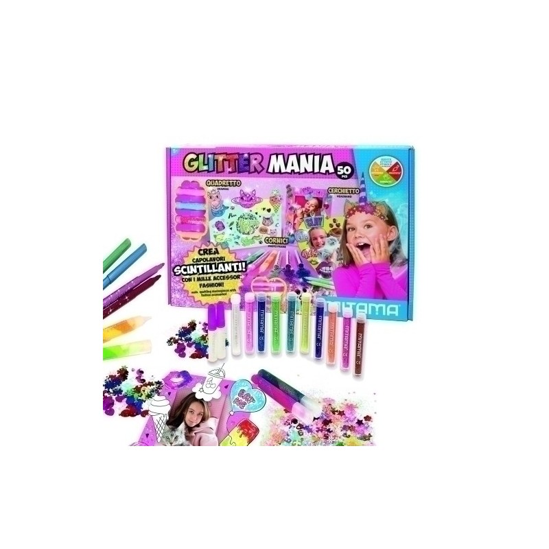 62966-JUEGO MITAMA GLITTER MANIA II precio por 1 unidades