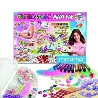 62965-JUEGO MITAMA GLITTER & GLAM precio por 1 unidades