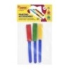 813-PINCEL ESPUMA JOVI PEQUEÑO JUEGO de 3 precio por 1 unidades