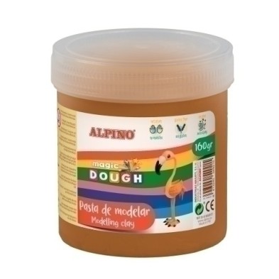 DP000149-PASTA MODELAR ALPINO MAGIC DOUGH MARRON precio por 6 unidades
